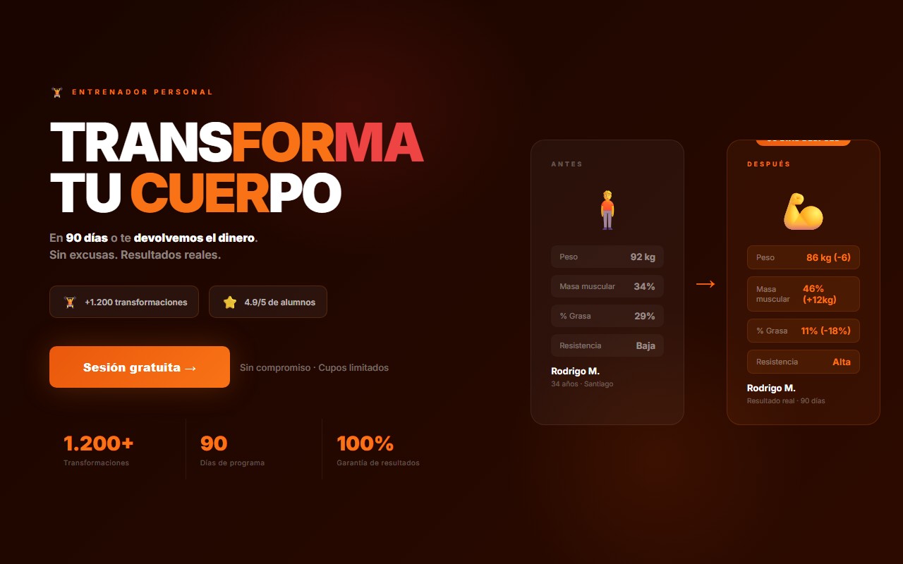 Entrenador Personal