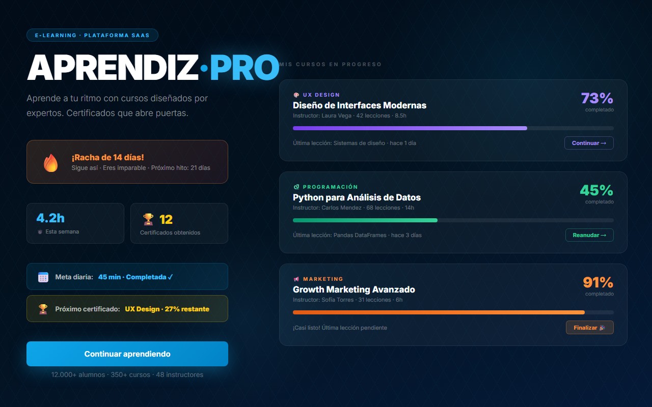 Plataforma E-learning